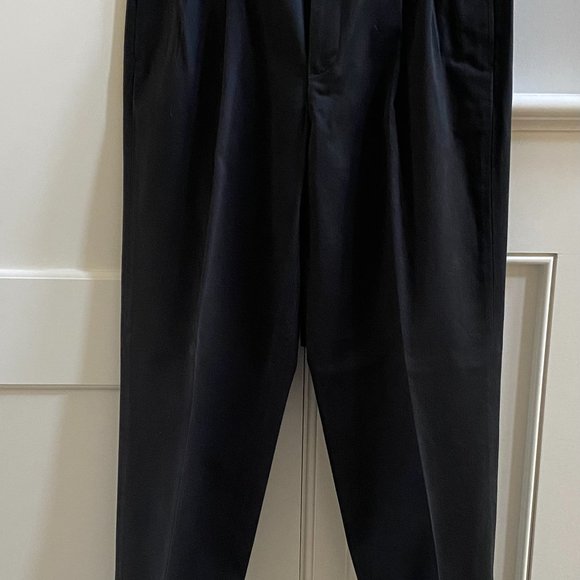 Men's Brooks Brothers Pants, 2 pair of Black and 1 pair of Navy Blue - Picture 3 of 4